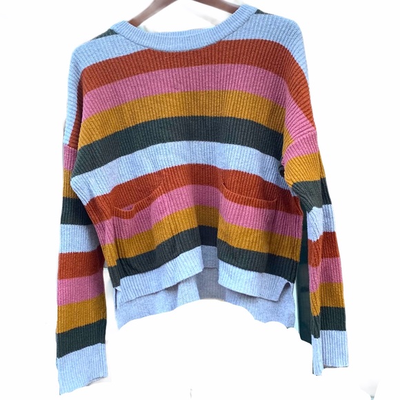 Madewell Sweaters - MADEWELL horizontal stripe retro sweater